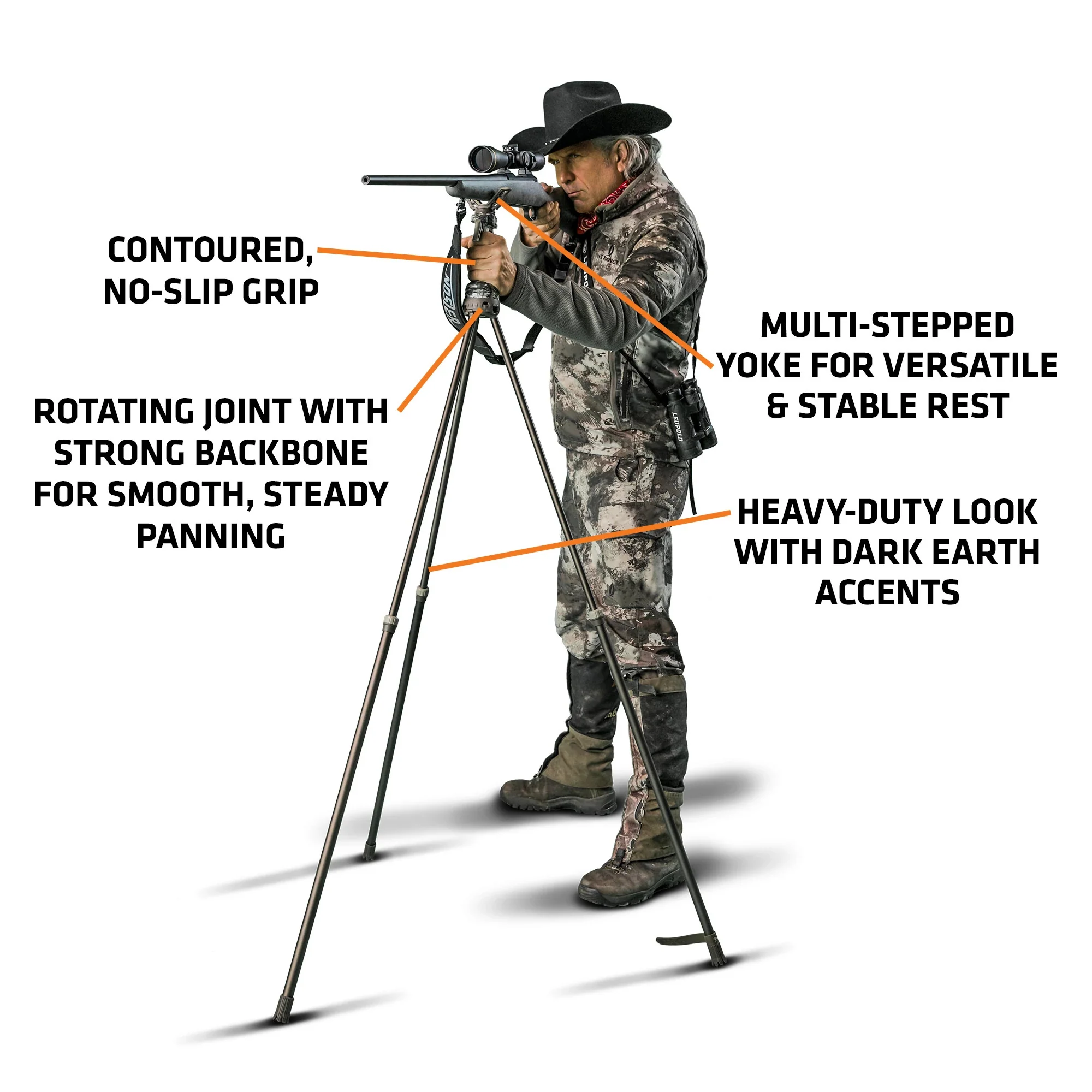 Gen3 Tall Tripod Shooting Stick - Image 9